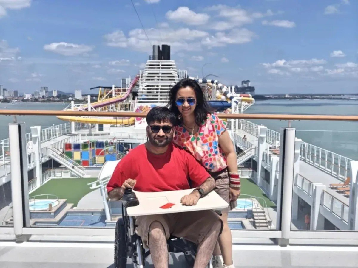 Accessible travel experience on a cruise